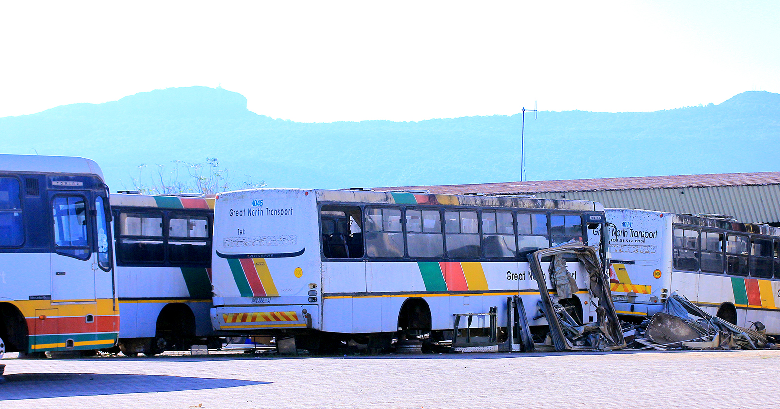 GNT depot now a scrapyard