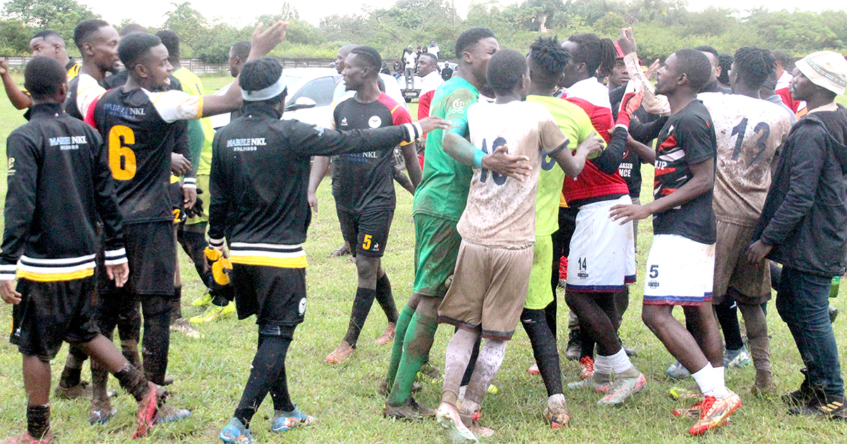 Another ABC Motsepe match ends in chaos after clash with referee
