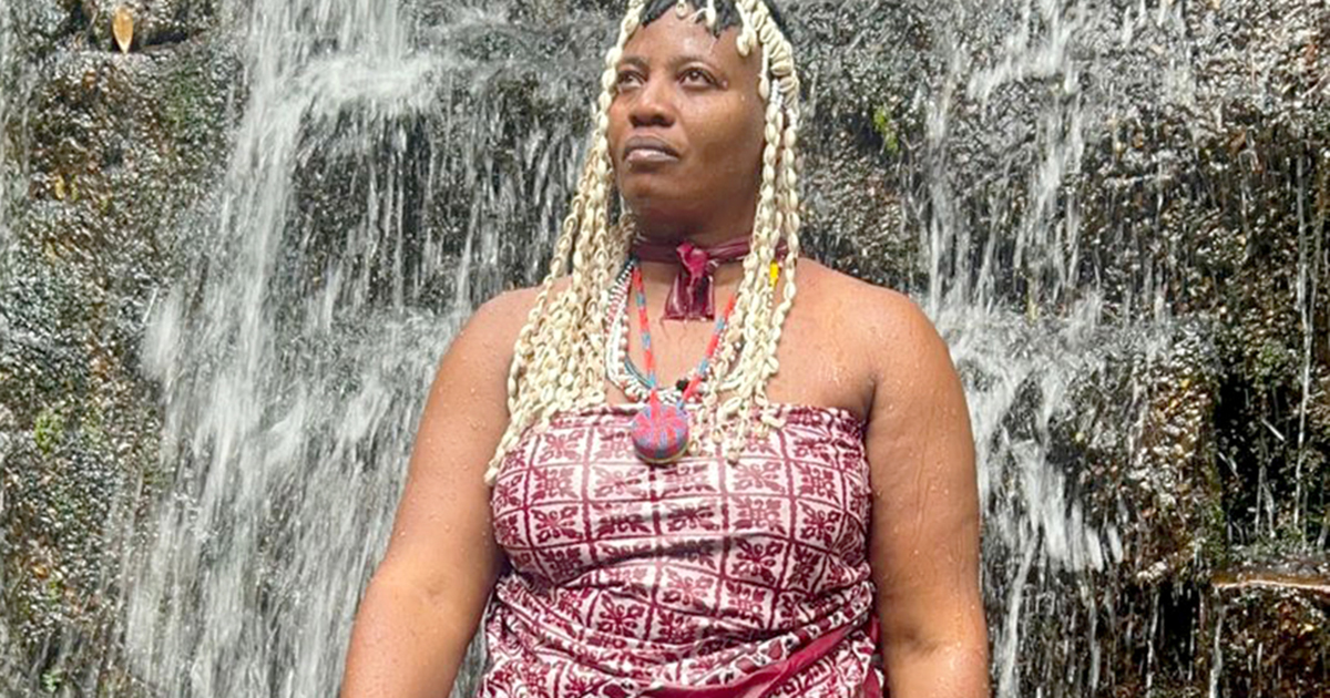 Vho Maine Mushome sings to appease the gods