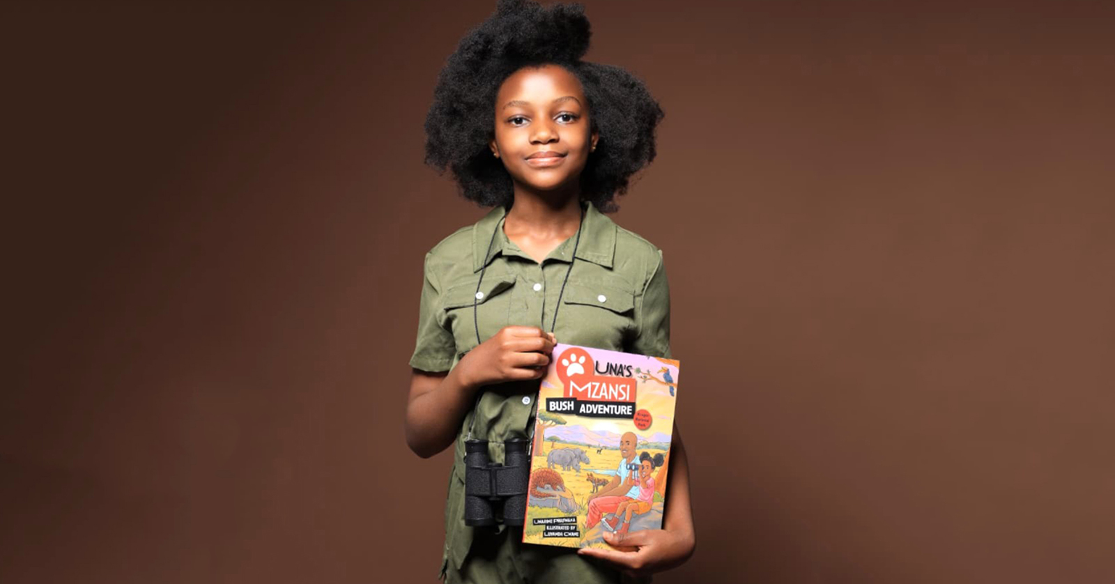 Young author encourages children to dream through books