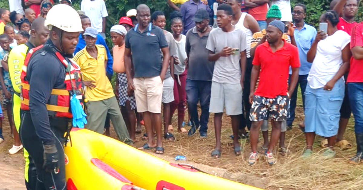 Businessman and assistant missing after being swept away by river