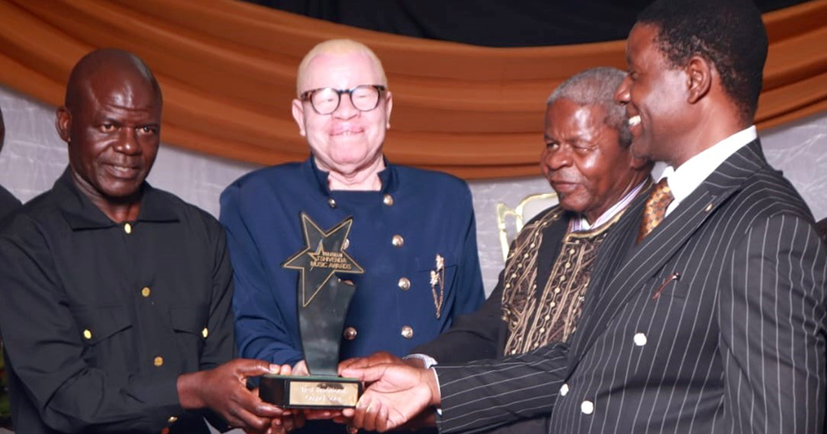 Legendary musician Albert Mudau gets honoured for his contribution