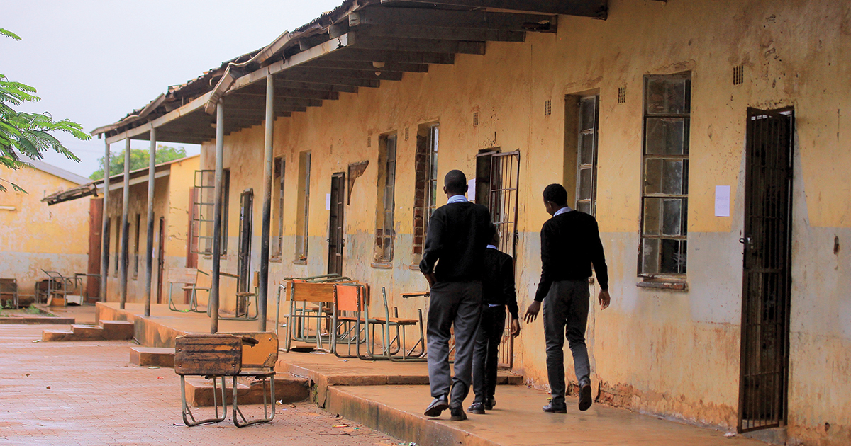 Half a century later Lwamondo still has no proper classrooms