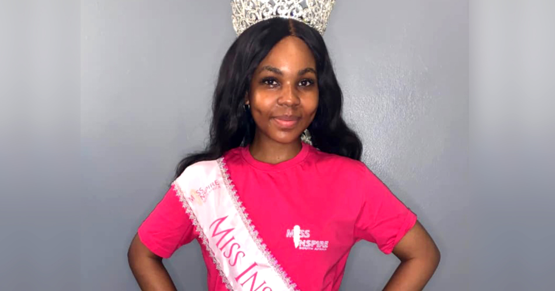 Young Relebogile Mphaphuli gets crowned Miss Inspire SA