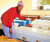 Café's cold storage becomes a mortuary
