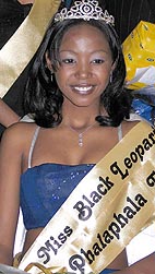 Mpho is the new Miss Black Leopards