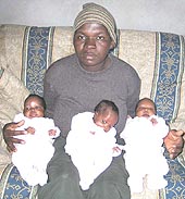Mother of triplets' worries continue
