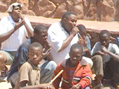 Cleansing ceremony at Lake Fundudzi