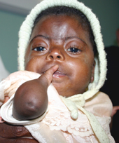 Young Mpho's sorry plight