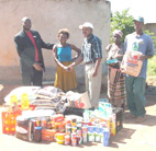Spar to the rescue of fire victim