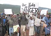 Slain mother and children laid to rest