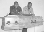 Surviving with the help of home-made coffins
