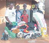 Food and clothes for struggling family