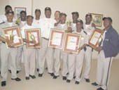 Warders rewarded for commitment