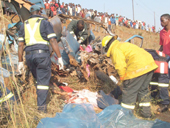 Four die after colliding with truck