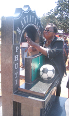 Tombstone unveiled for "Slow Poison"
