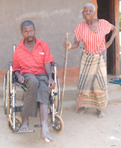 No more grant for destitute disabled man