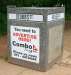 "No official benefits from signage project in town"