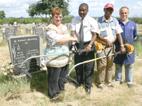 Community and Council tackle cemetery