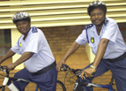 Policemen on cycles for Vhembe district