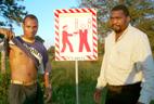 Guard claims it was Zimbabweans who attacked and stabbed him