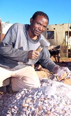 Making money out of stones