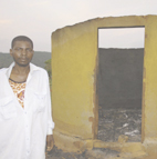Unknown arsonists set house alight