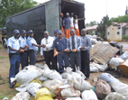 Police arrest scrap metal suspects along N1