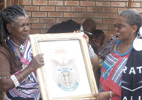 Noria Mabasa’s gallery opened at Ramukhuba