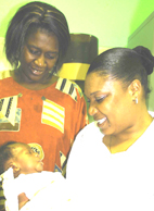 Future looks bright for abandoned baby