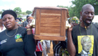Community cries as “library burns down…”