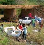 Another accident at the “ bridge of blood”