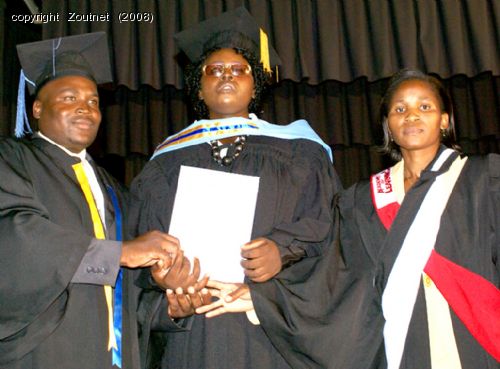 Top achievement by blind student