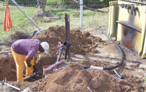 Cable theft reason for town´s current water shortage