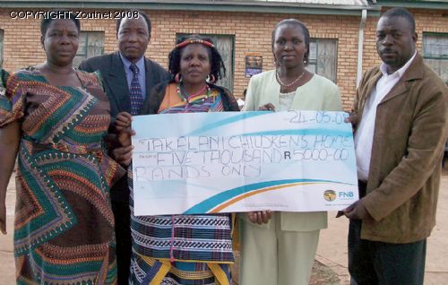 Early Christmas for Takalani children´s home
