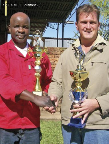 Pieter Nkuna the Driver of the Year
