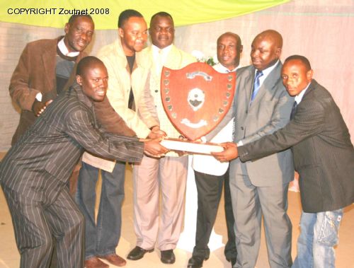 Floating trophy for Junior Swallows