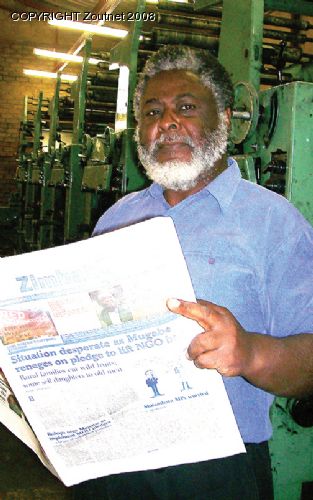 Zimbabwean’s editor in exile fights on …