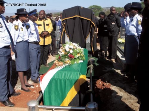 Const Dovhani Bokwe laid to rest