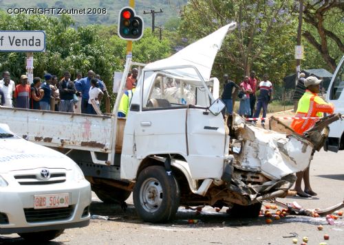Run-away truck causes mayhem in Thohoyandou