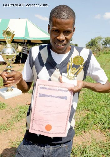 Village honours dedicated learner