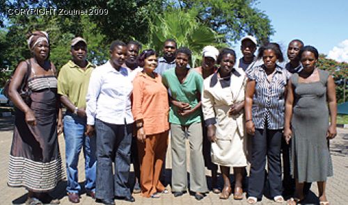 Mayor hands over food parcels to storm victims
