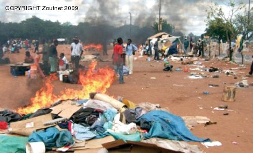 Zimbabweans removed by force
