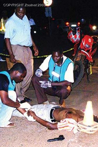 Young policeman’s career cut short.