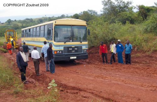 “Fix our road or we will not go and vote …”