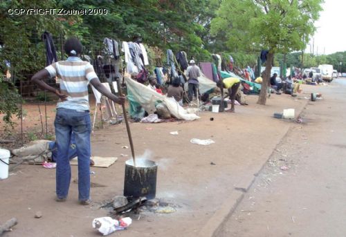 Still no clarity on sites for destitute Zimbabweans