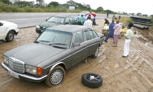 Ditch brings many a motorist’s journey to an end