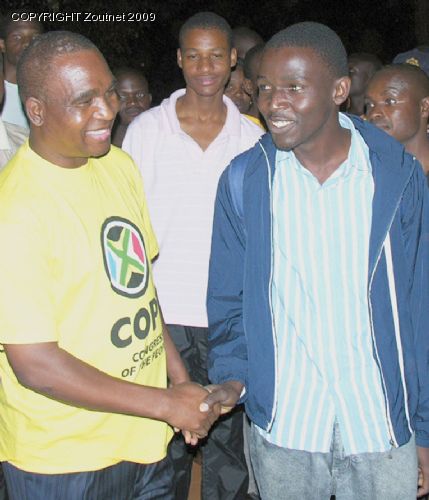 Political debate ends in chaos