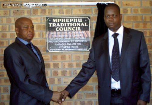 Mphephu traditional council opened