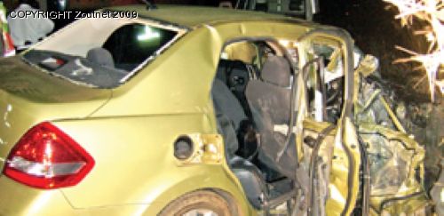 Professor dies in crash with police bus